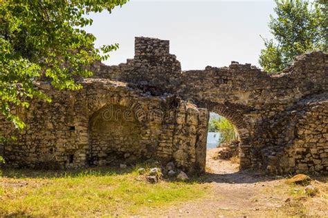 Ruins of the Ancient City Buthrotum, Butrint, Albania Editorial ...