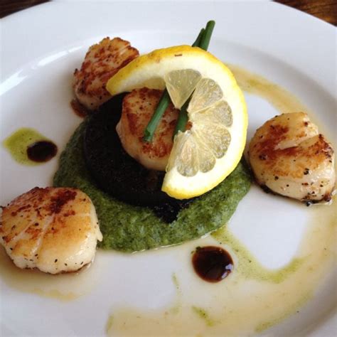 Scallops & Black pudding starter | Food, Black pudding, Recipes