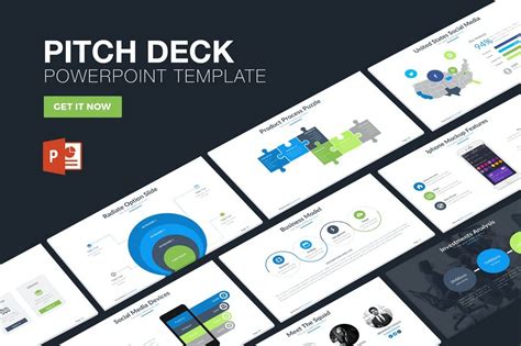 Pitch Deck Powerpoint Keynote Template Powerpoint Templates Powerpoint ...