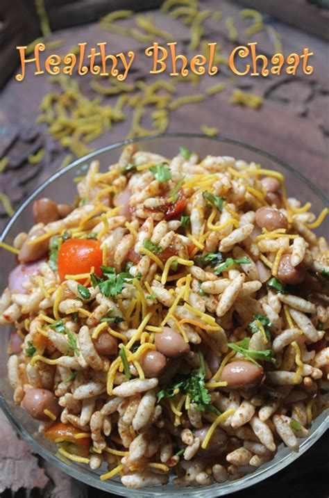 Healthy Bhel Chaat Recipe - Peanut Chaat Recipe - Yummy Tummy