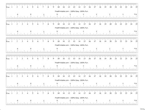 Ruler In Mm Printable