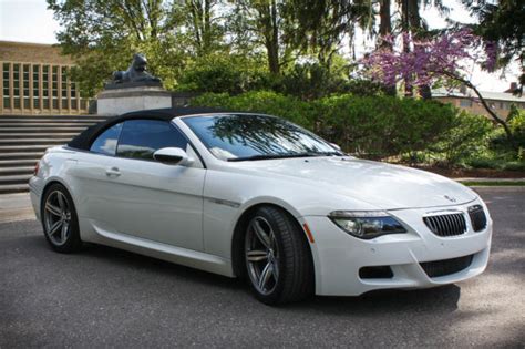 2008 BMW M6 Convertible 500hp V10 White Fast HUD SMG KEYLESS MICHELIN ...