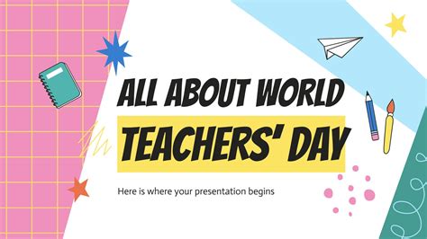 All About World Teachers' Day | Google Slides & PowerPoint