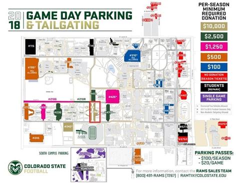 2018 CSU Football Parking : r/CSURams