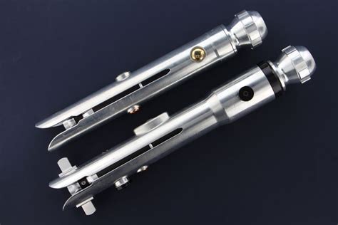 Ashoka Tano Lightsabers (US Fulcrum & Lost Gray) | Star wars light ...