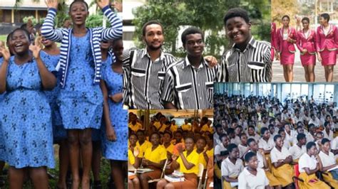 Top 7 Senior High Schools with the most beautiful uniforms in Ghana