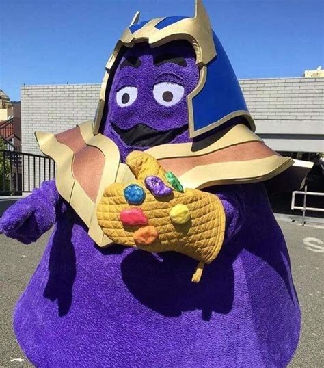 Thanos after eating McDonalds : r/funny