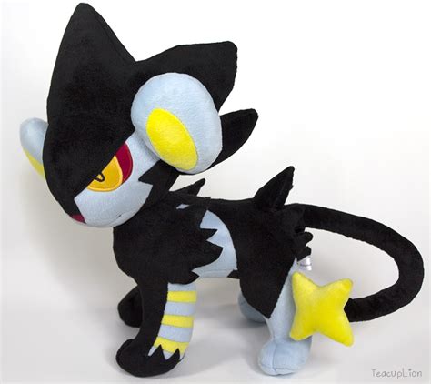 DX Pokemon Plush - Luxray by TeacupLion on DeviantArt