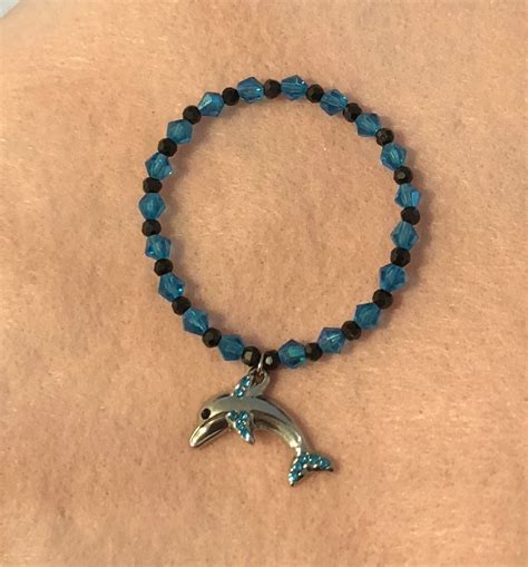 Dolphin Charm Bracelet Style 1 & 2 | Etsy