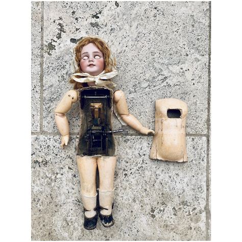 Rare french automaton Doll of 24 inches tall