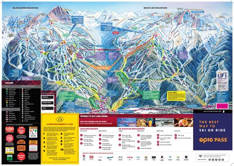 Whistler Blackcomb Ski Trail Map Free Download