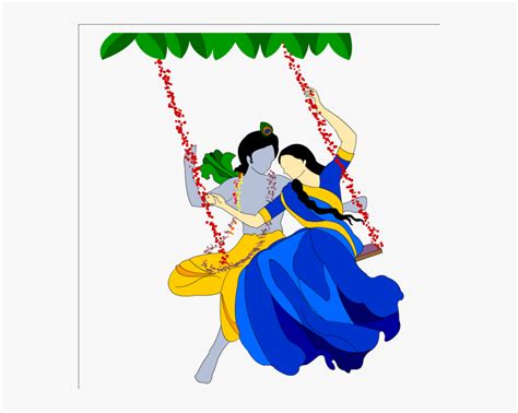 Radha Krishna Free Download Png - Radha Krishna Vector Png, Transparent ...