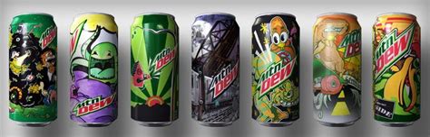 Mountain Dew Green Label Series_3 | Mountain dew, Label design ...