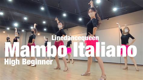 Mambo Italiano Line Dance l High Beginner l 맘보 이탈리아노 라인댄스 l Bette ...