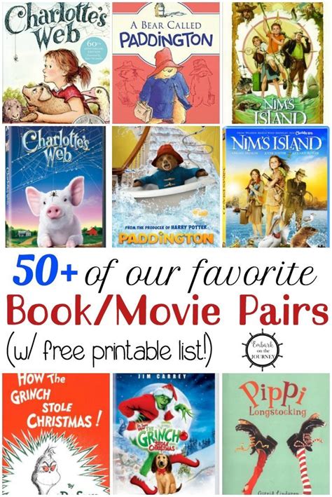 25 Kids Movies Based on Books | Popular childrens books, Best kid ...