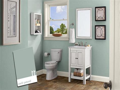 16 Colors For Small Bathroom Inspirations - DHOMISH