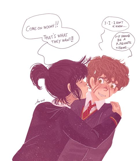 And one kiss from Sirius to Remus??? please please... - Space Dementia