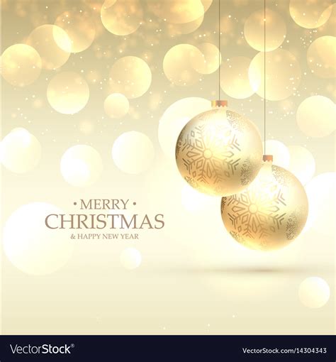 Beautiful elegant merry christmas greeting card Vector Image