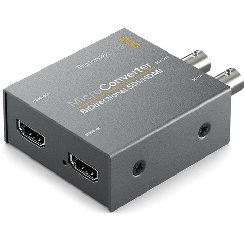 Blackmagic Design Micro Converter BiDirectional SDI to HDMI - Laor Laor ...