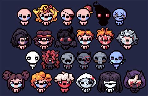 Binding Of Isaac Sprite Sheet