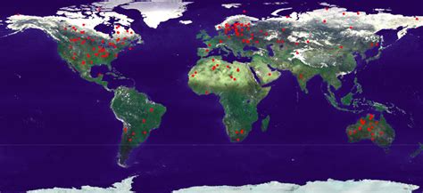 Interactive Map of Terrestrial Impact Craters