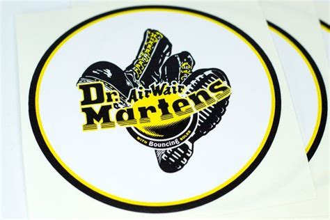 Dr Martens logo and boots design printed on the best quality self ...