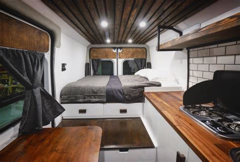 Summit 136" Dodge Promaster | Van conversion interior, Sprinter van ...