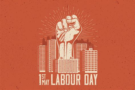 1st May Labour Day poster concept. | Illustrations ~ Creative Market