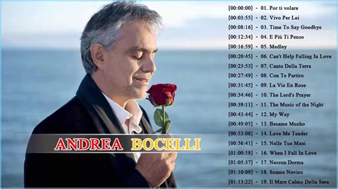 Download Andrea Bocelli Greatest Hits 2018 Best Andrea Bocelli Songs of ...