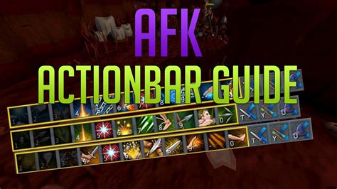 Runescape 3 - AFK Action Bar guide 2019 - YouTube