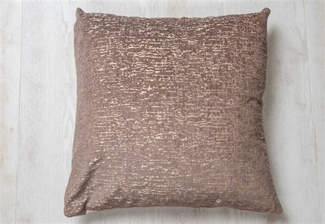 The Copper Metallic Pillow - Plush Event Furnishings