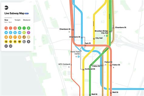 MTA's new 'live' subway map shows trains in real time