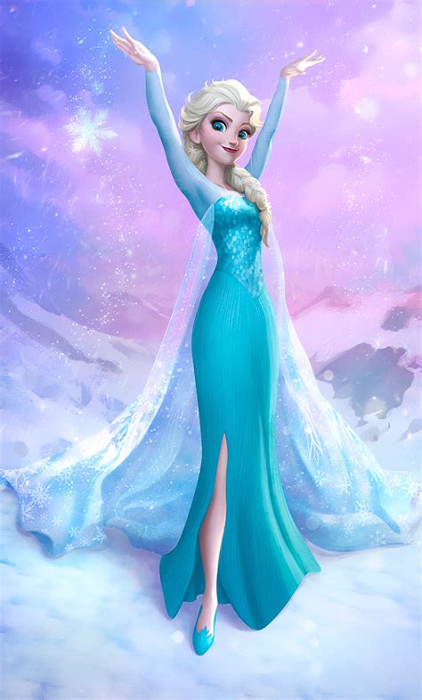 1280x2120 Elsa Snow Queen iPhone 6+ ,HD 4k Wallpapers,Images ...