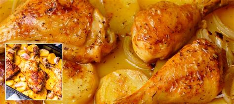 Pollo al horno Receta de la Abuela | larecetadelaabuela.com