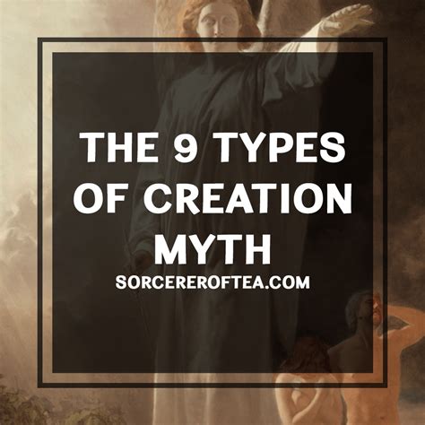 Match Each Creation Myth Feature to the Correct Story Outline