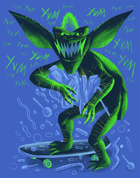 Gremlins Stripe - Scott Balmer - Illustration