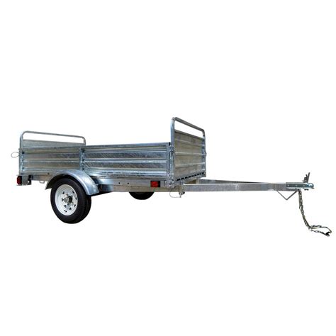 Buy DK2 4.5 ft. x 7.5 ft. Single Axle Hot-Dipped Galvanized Multi ...