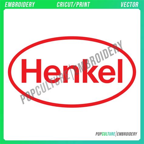 Henkel Logo - Official Logo for Embroidery & Vector • Pop Culture ...