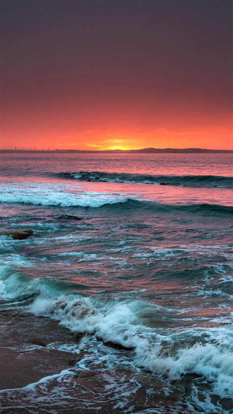 Sunset Beautiful Iphone Ocean Wallpapers / Iphone Sunset Wallpapers ...