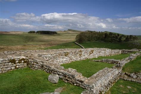 Housesteads Roman Fort on Hadrian's Wall | Hadrians wall, Roman britain ...