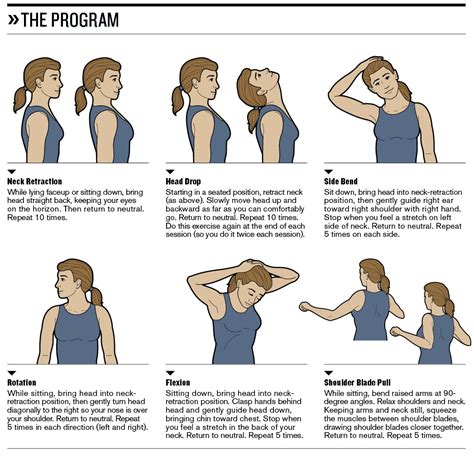 Image result for mckenzie neck exercises pdf | Neck pain treatment ...