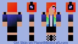 Rainbow_Girl Minecraft Skin