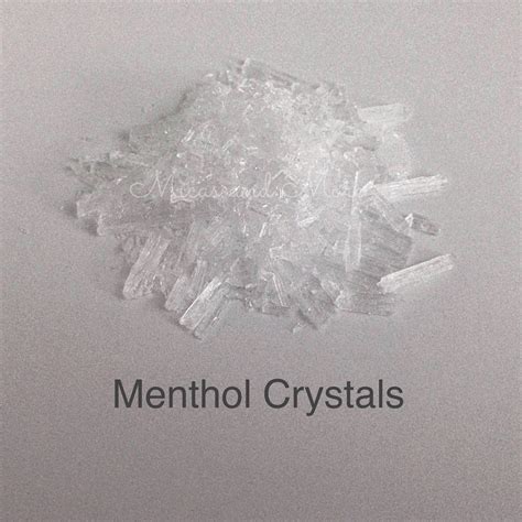 Menthol Crystals 4 oz - Micas and More