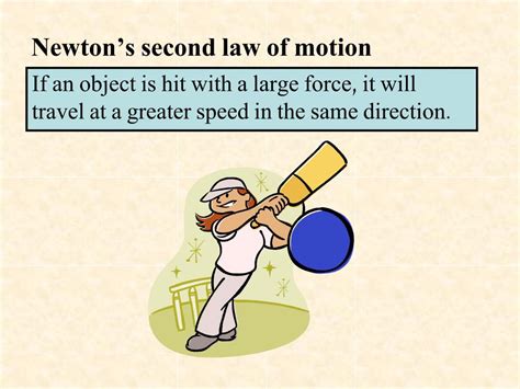 Newton S Second Law