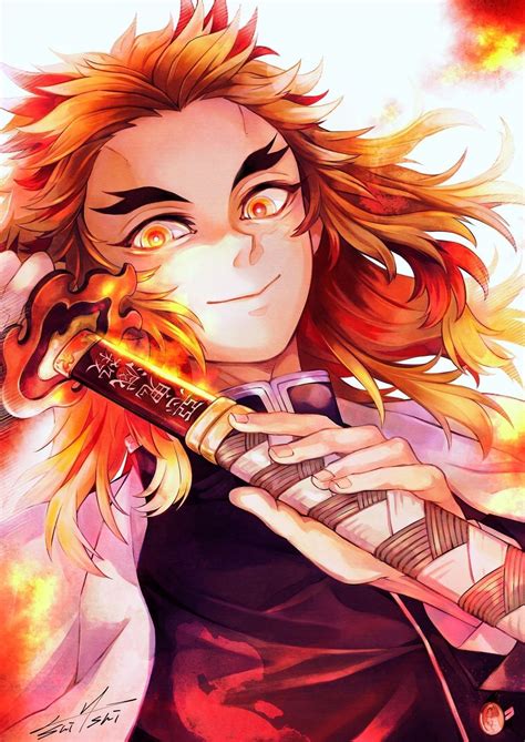 #kimetsunoyaiba #kyojuro #rengoku #demonslayer #fanart Slayer Anime ...