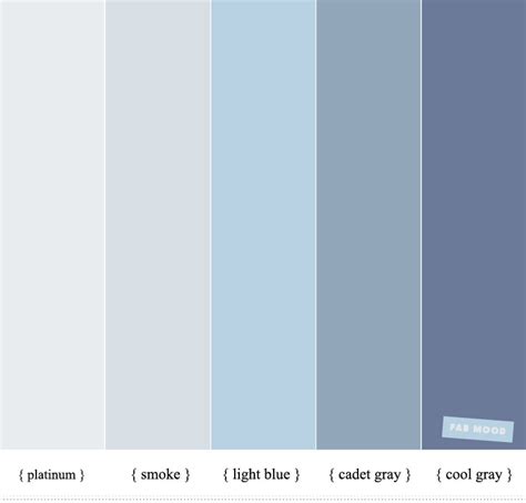 purple grey blue color palette - Google Search | Blue color schemes ...