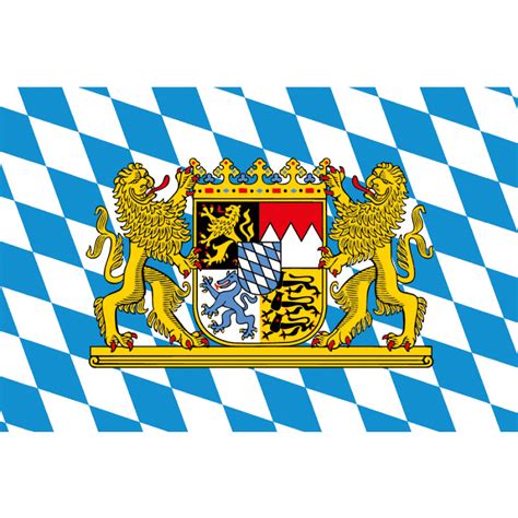 Aufkleber Bayern Wappen mit Löwen, 0,79