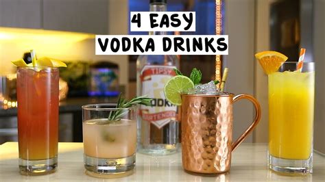 vodka rum mixed drinks