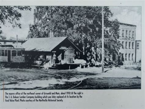 Two Tracks in Town Historical Marker