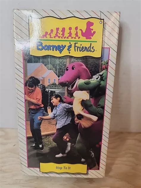 RARE BARNEY HOP To It VHS Tape Barney & Friends (1992) Time Life ...